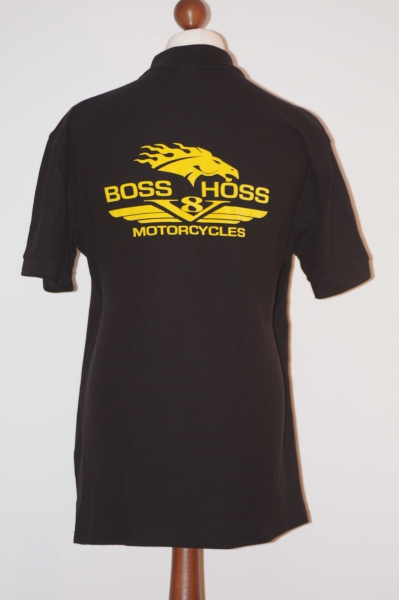 Polo V8 Horse & Wings Yellow Black
